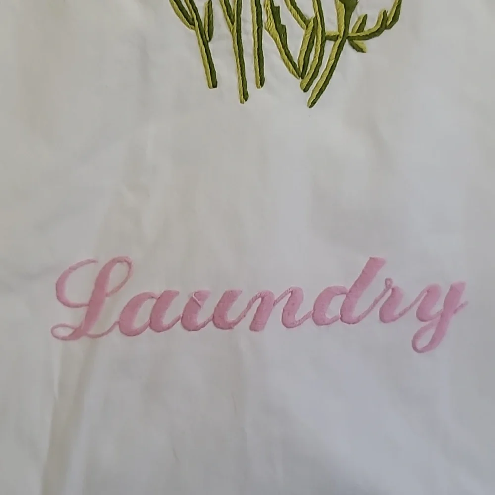 Floral Laundry Bag